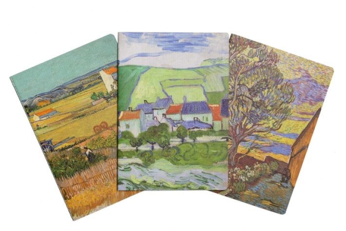 Van Gogh Landscapes Sewn Notebook Collection