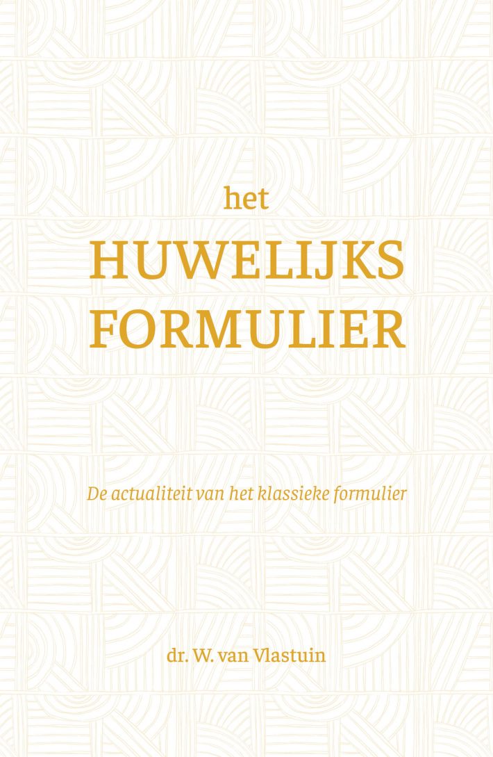 Het huwelijksformulier