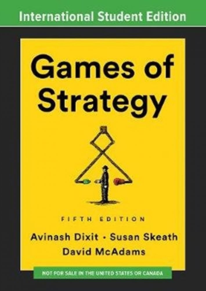 GAMES OF STRATEGY INTERNATIONAL STUDENT EDITION