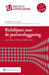 Richtlijnen voor de jaarverslaggeving voor micro- en kleine rechtspersonen • Richtlijnen voor de jaarverslaggeving voor micro- en kleine rechtspersonen