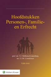 Hoofdstukken personen-, familie- en erfrecht &bullet; Hoofdstukken Personen-, Familie- en Erfrecht