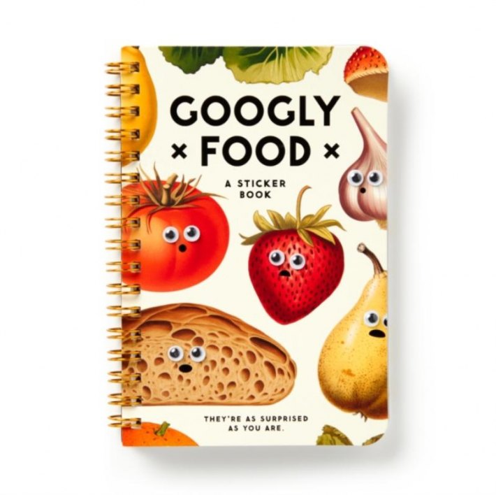 Googly Food Sticker Book