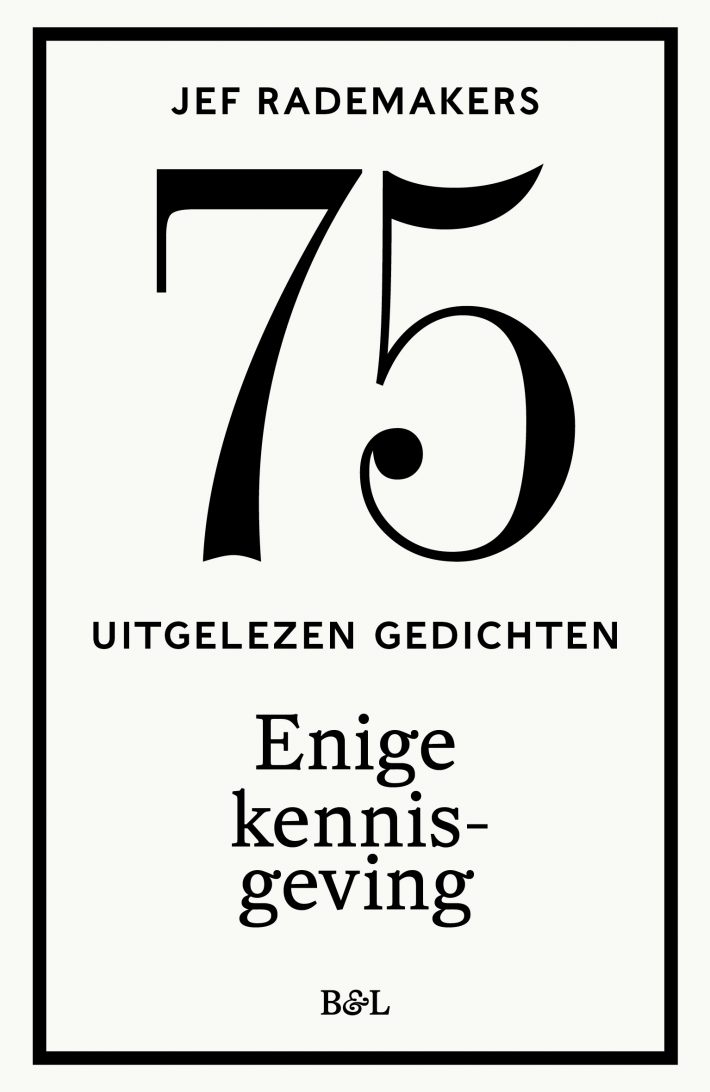 Enige kennisgeving • Enige kennisgeving