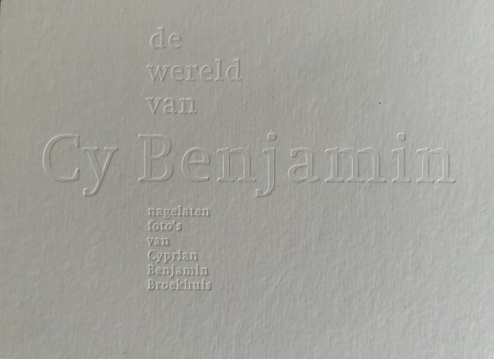 De wereld van Cy Benjamin