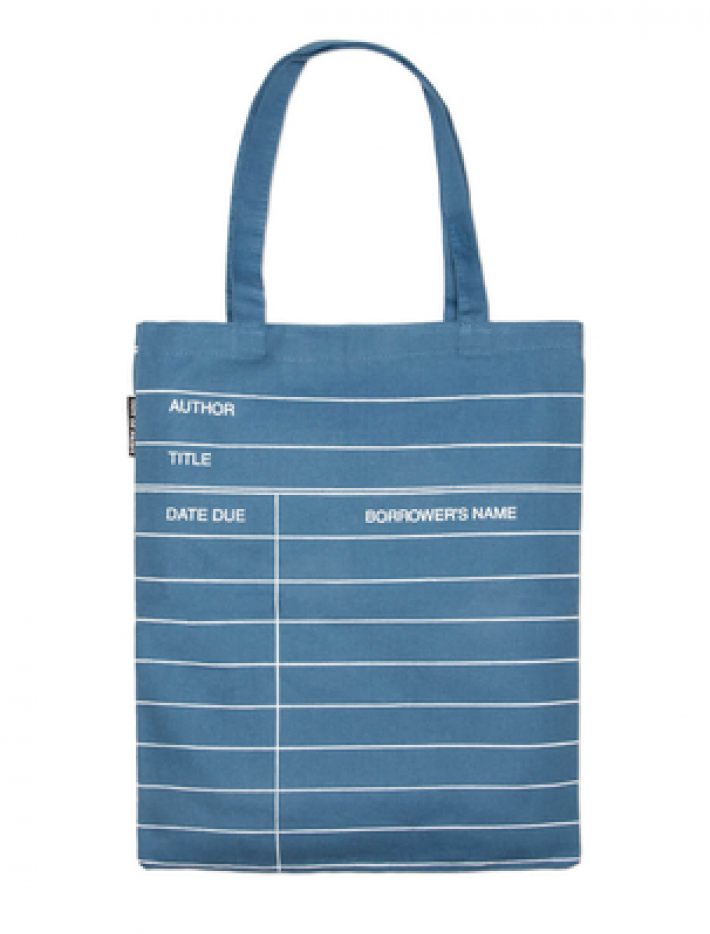 Library Card (Denim) Tote Bag