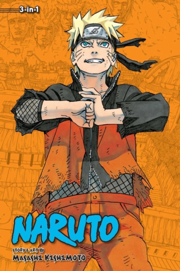 Naruto (3-in-1 Edition), Vol. 22