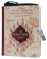 Harry Potter: Marauder's Map Lock and Key Diary