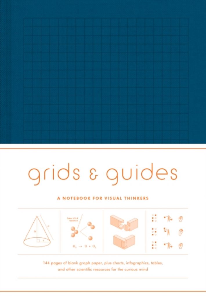 Grids & Guides (Navy) Notebook