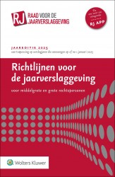 Richtlijnen voor de jaarverslaggeving, middelgrote en grote rechtspersonen