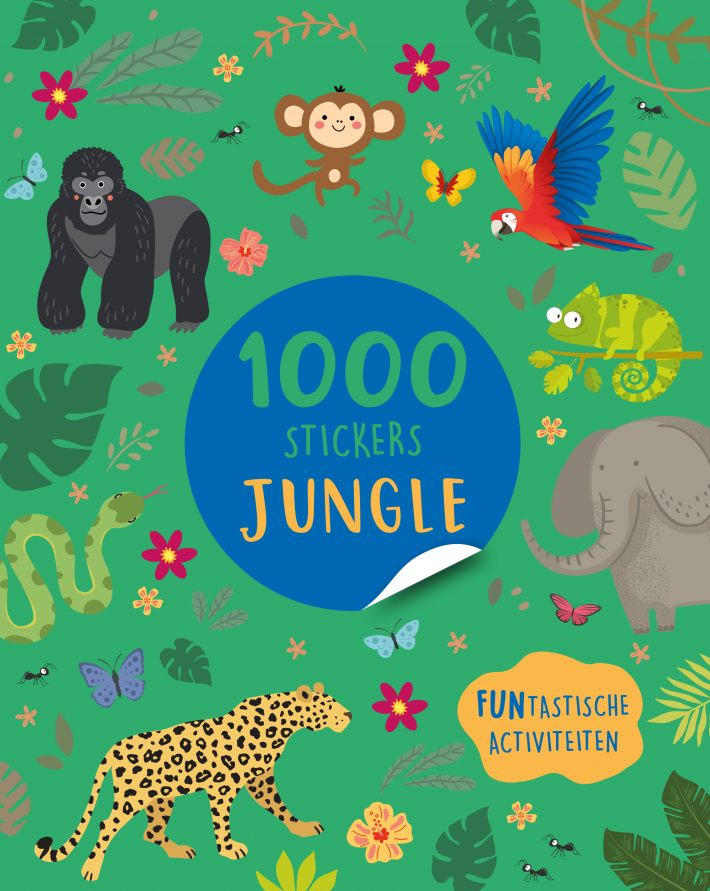 1000 stickers Jungle