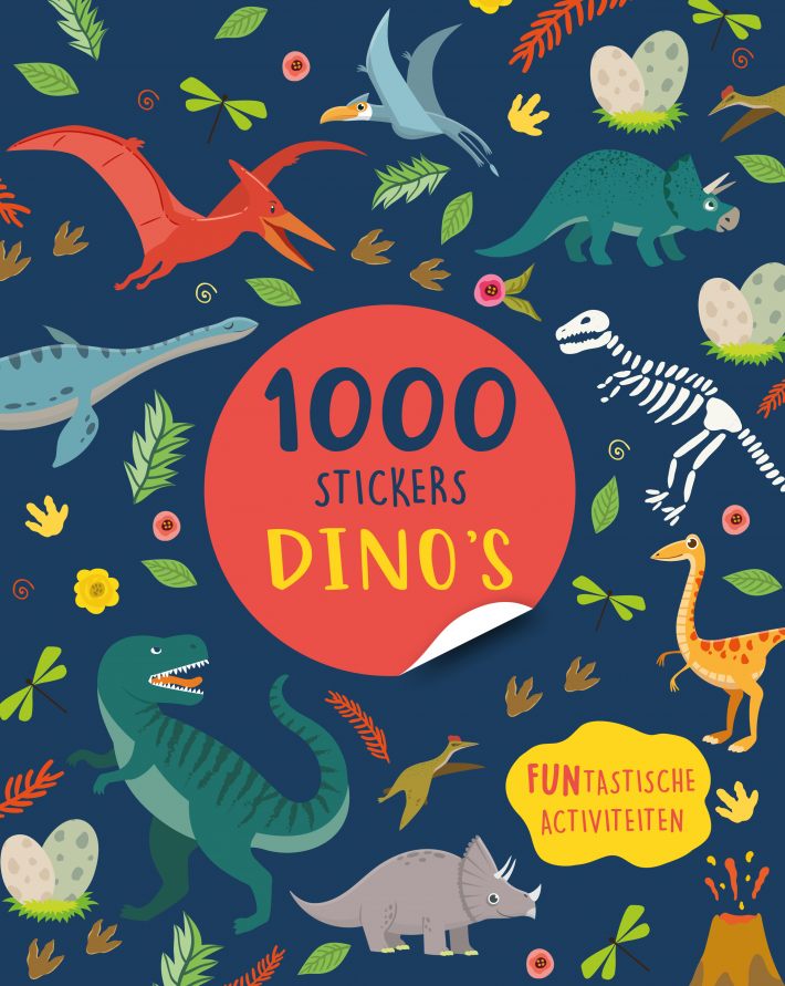 Dino's - 1000 stickers