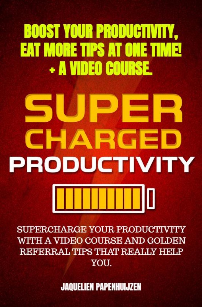 Boost your productivity, eat more tips at one time! + A video course.