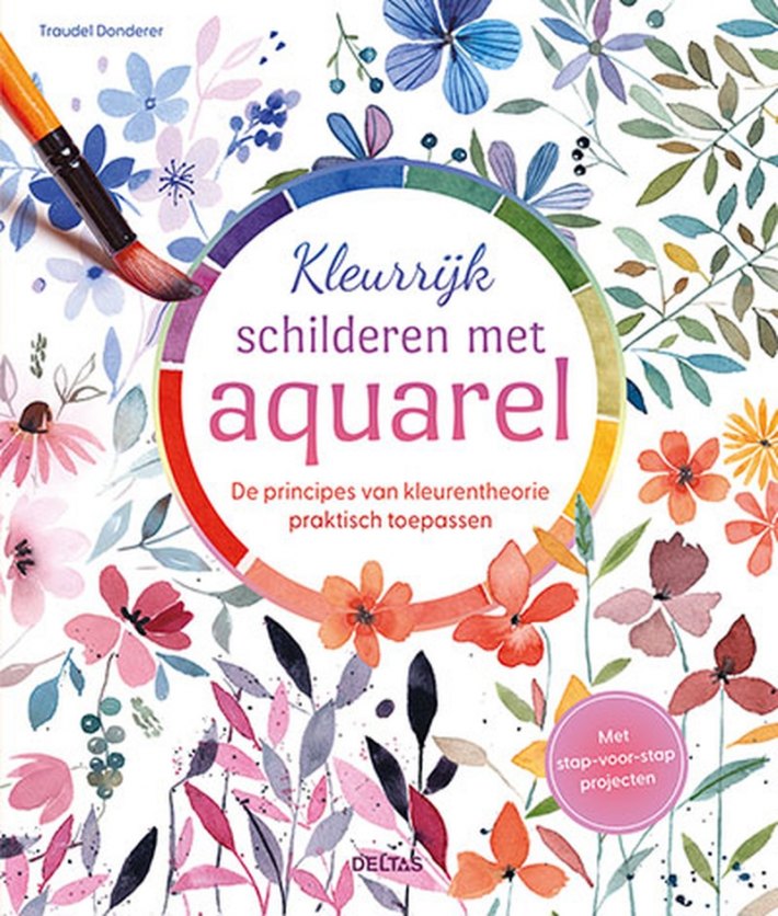 Kleurrijk schilderen met aquarel