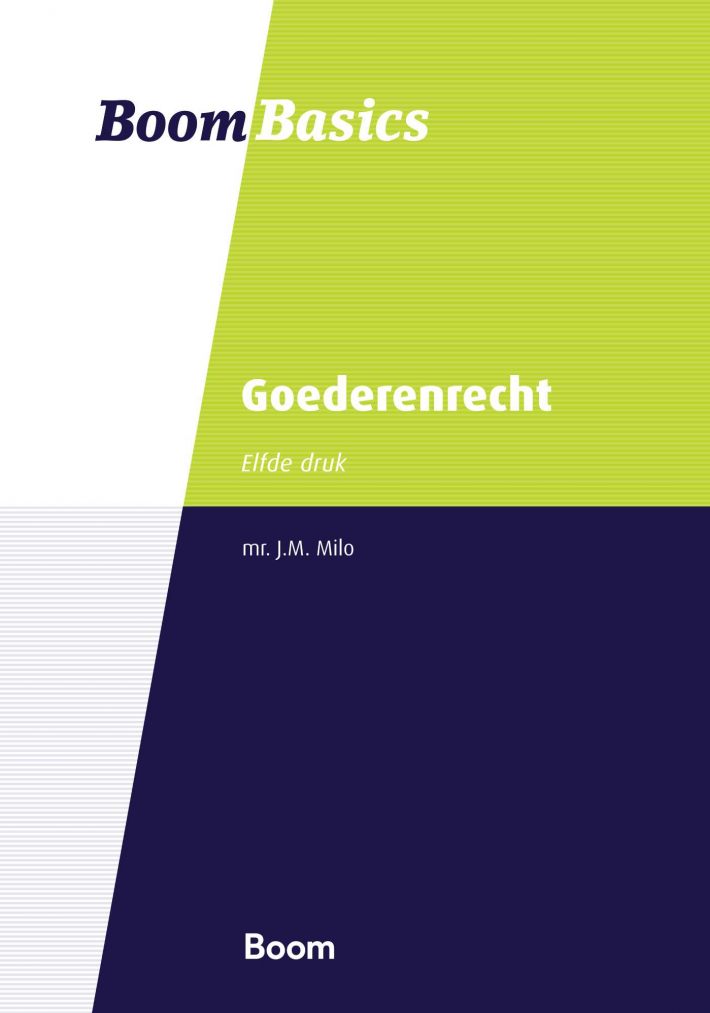 Goederenrecht • Boom Basics Goederenrecht