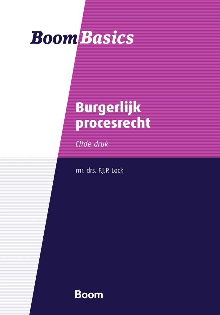 Burgerlijk procesrecht • Burgerlijk procesrecht