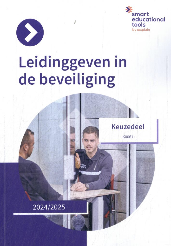 Leidinggeven voor de beveiliging