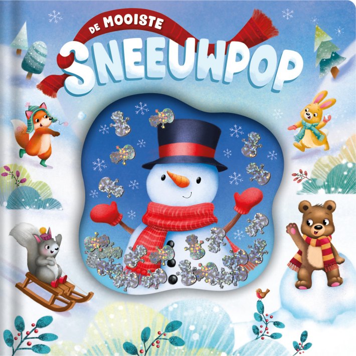 De mooiste sneeuwpop - Glitterglobe