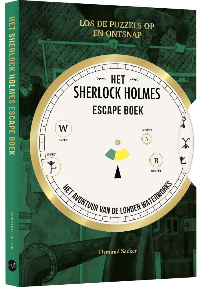 Het Sherlock Holmes escape boek