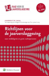 Richtlijnen voor de jaarverslaggeving, middelgrote en grote rechtspersonen