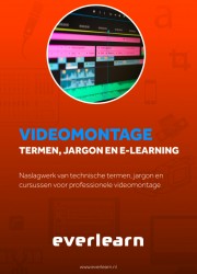 Videomontage: termen, jargon en e-learning