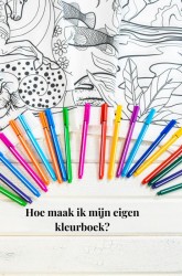 Hoe maak ik een eigen kleurboek?