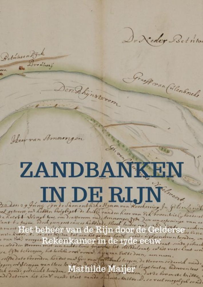 Zandbanken in de Rijn