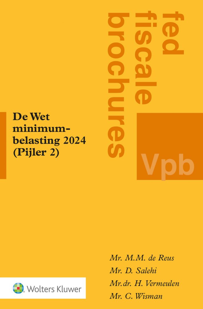 De Wet minimumbelasting 2024 (Pijler 2)