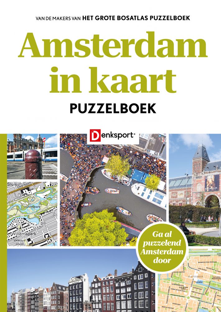 Het Amsterdam in kaart Puzzelboek