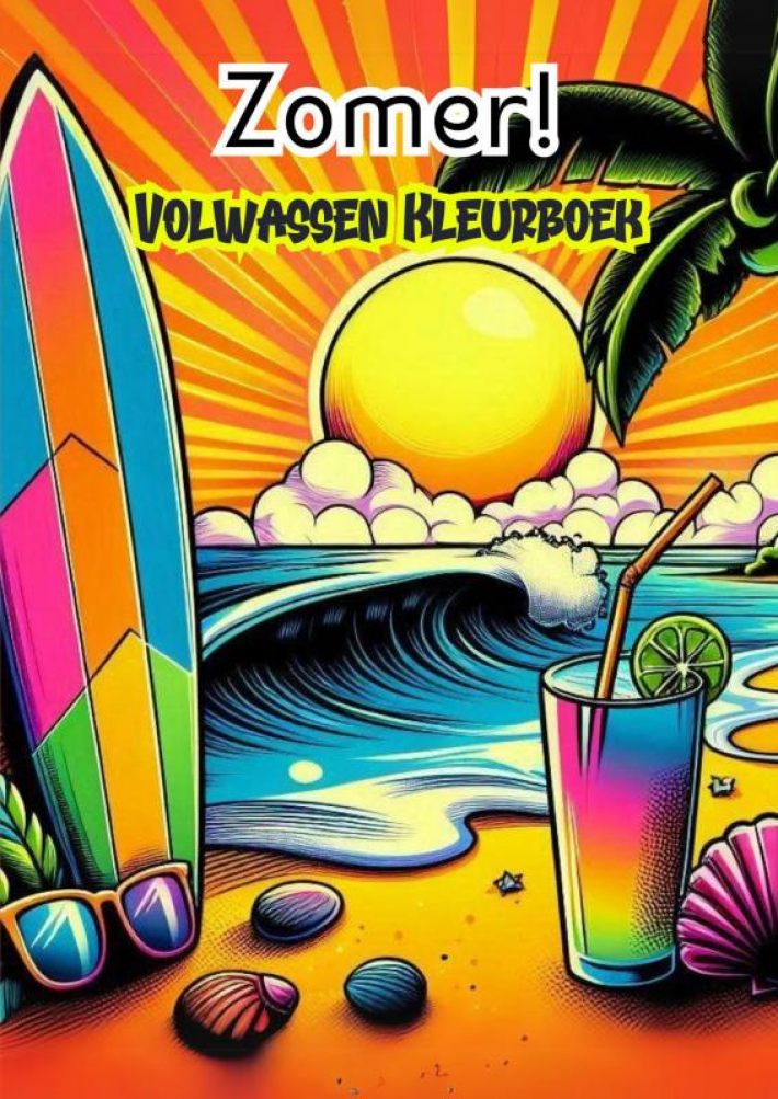 Volwassen Kleurboek - Zomer!