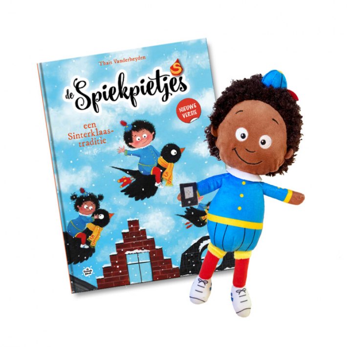 De spiekpietjes, pakket een Sinterklaastraditie + spiekpietje Milan