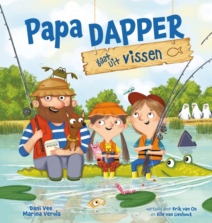 Papa Dapper gaat uit vissen