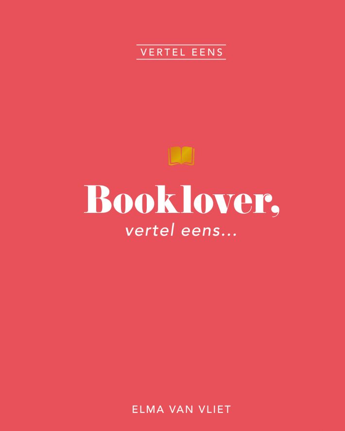 Booklover, vertel eens • Booklover, vertel eens - set à 6 ex.