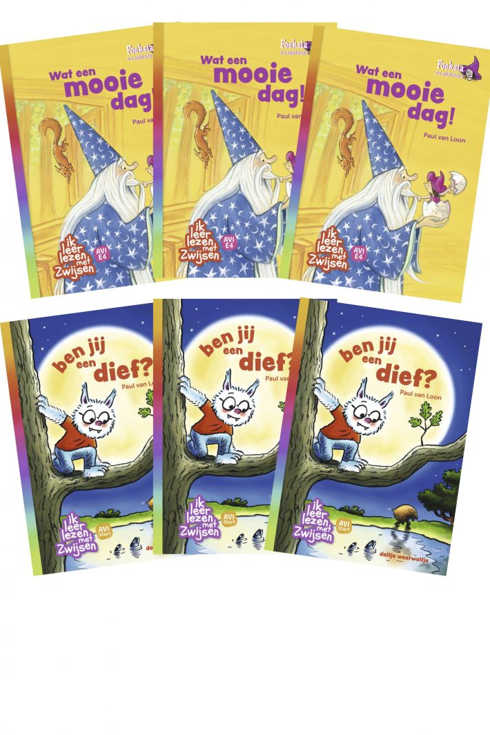 Pakket Leren lezen met Dolfje en Foeksia (2 titels x 3 ex.)