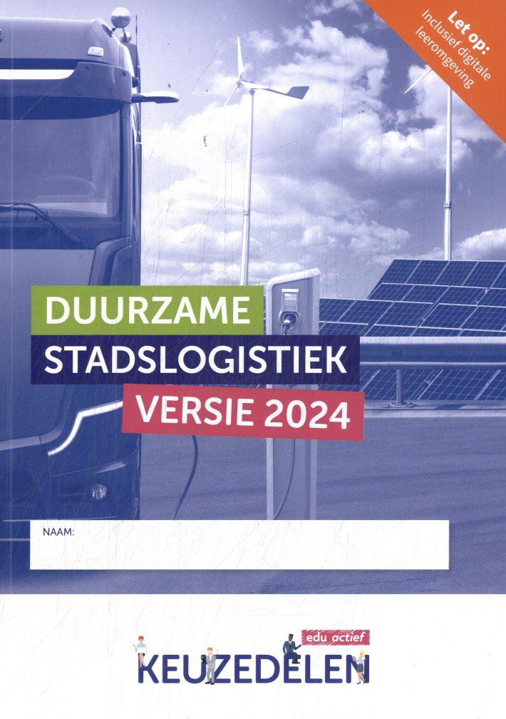 Keuzedeel Duurzame stadslogistiek 2024 | combipakket