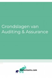 Grondslagen van auditing en assurance