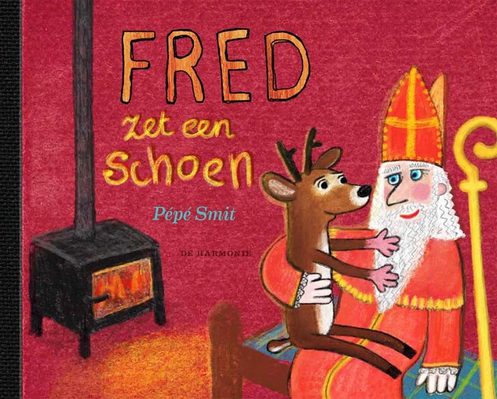 Fred zet een schoen