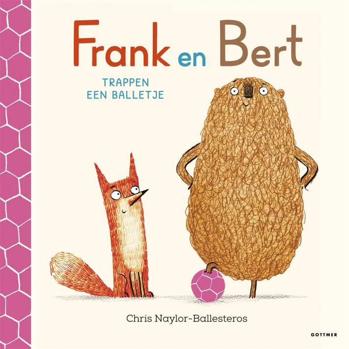 Frank en Bert trappen een balletje