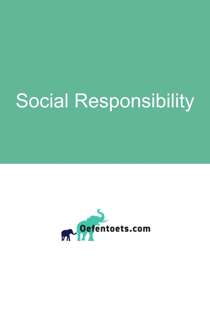 Social Responsibility Theory Book