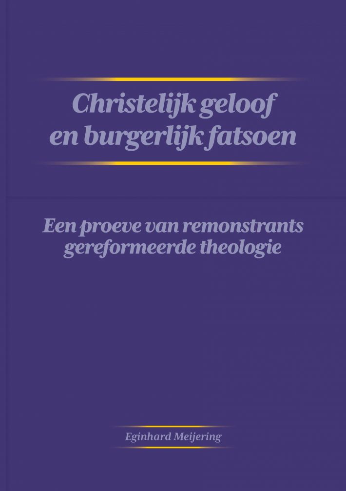 Christelijk geloof en burgerlijk fatsoen