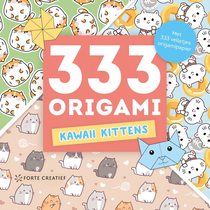 333 Origami Kawaii Kittens