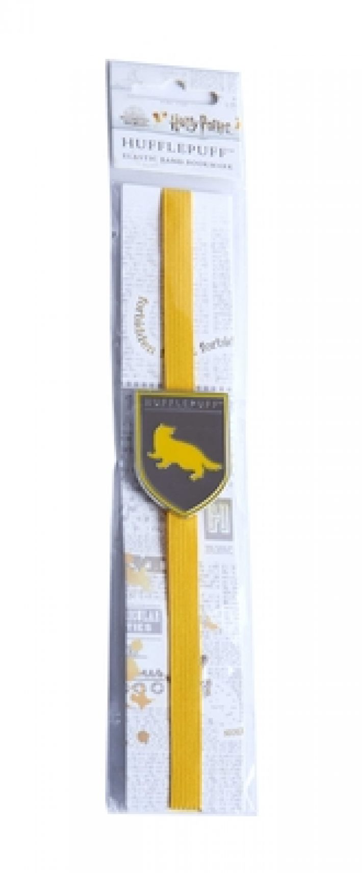 Harry Potter: Hufflepuff Elastic Band Bookmark