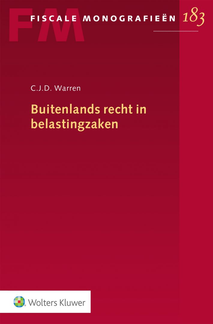 Buitenlands recht in belastingzaken • Buitenlands recht in belastingzaken