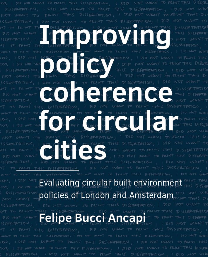 Improving policy coherence for circular cities