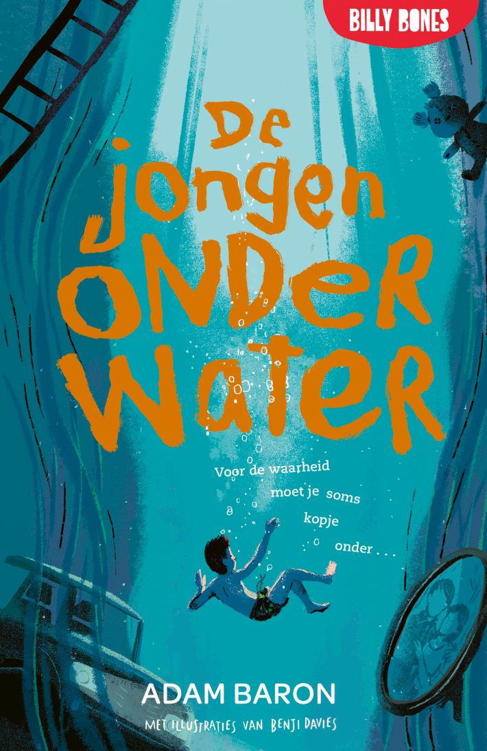 De jongen onder water