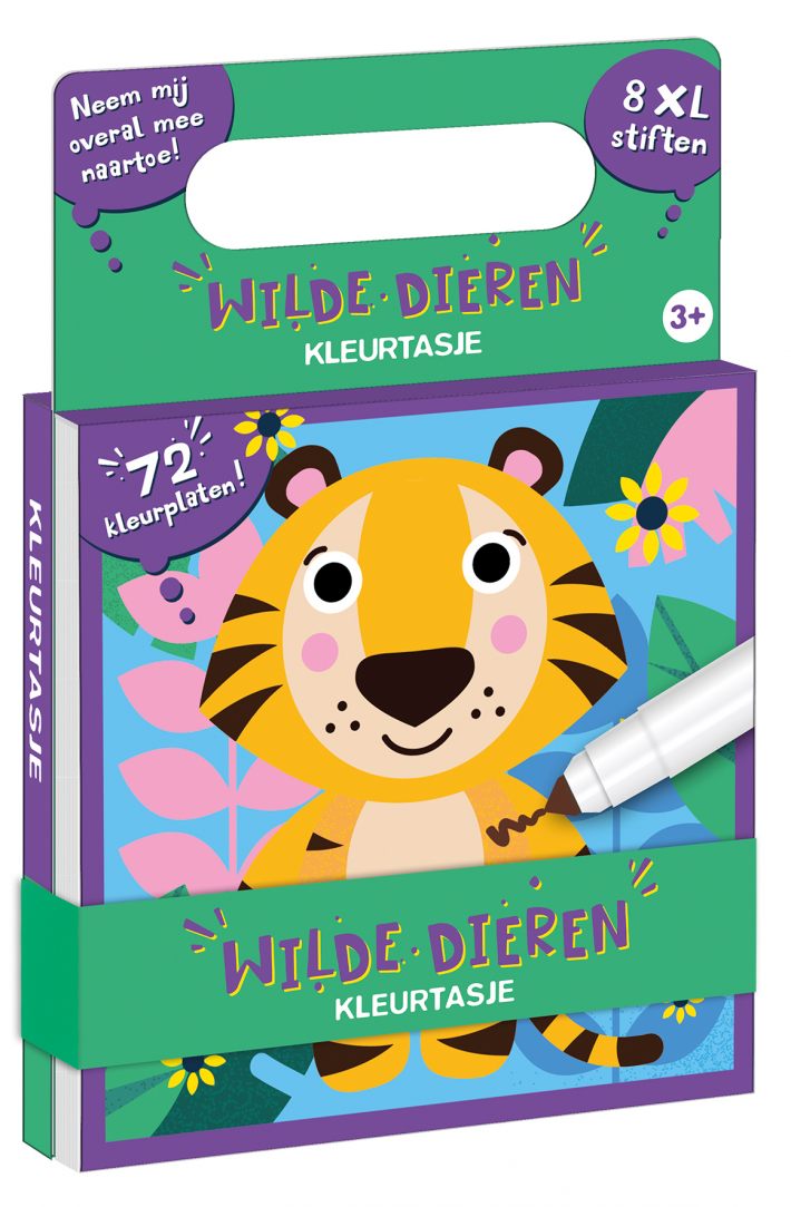 Kleurtasje - Wilde dieren