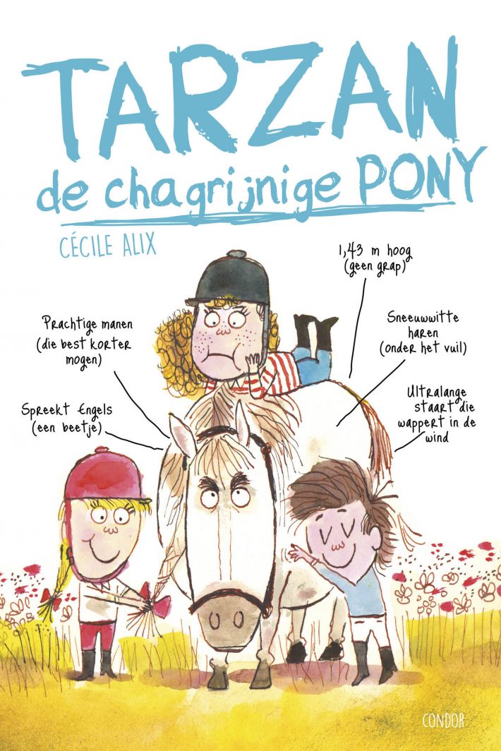 Tarzan, de chagrijnige pony