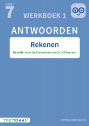 Rekenen antwoordenboek 1