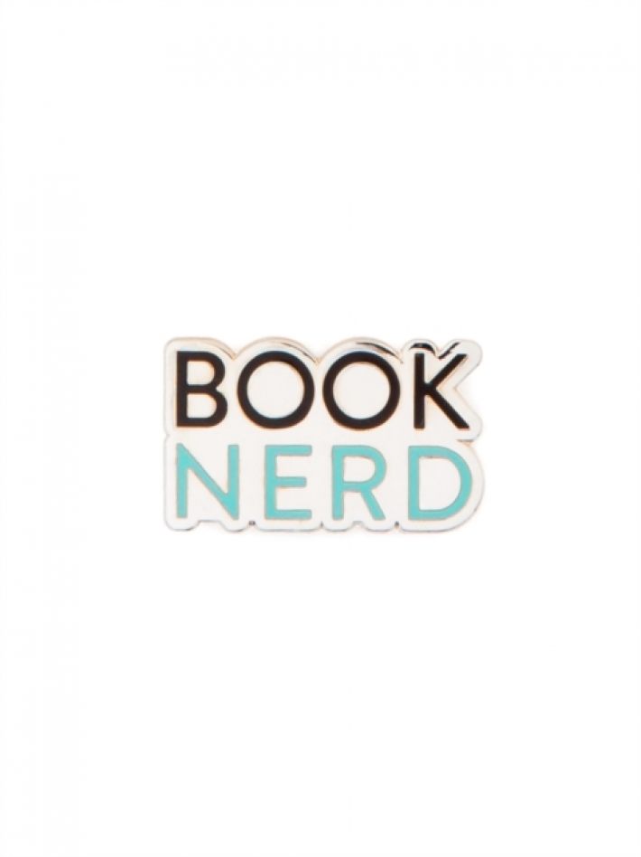 Book Nerd Enamel Pin