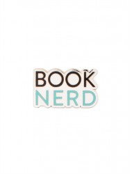 Book Nerd Enamel Pin