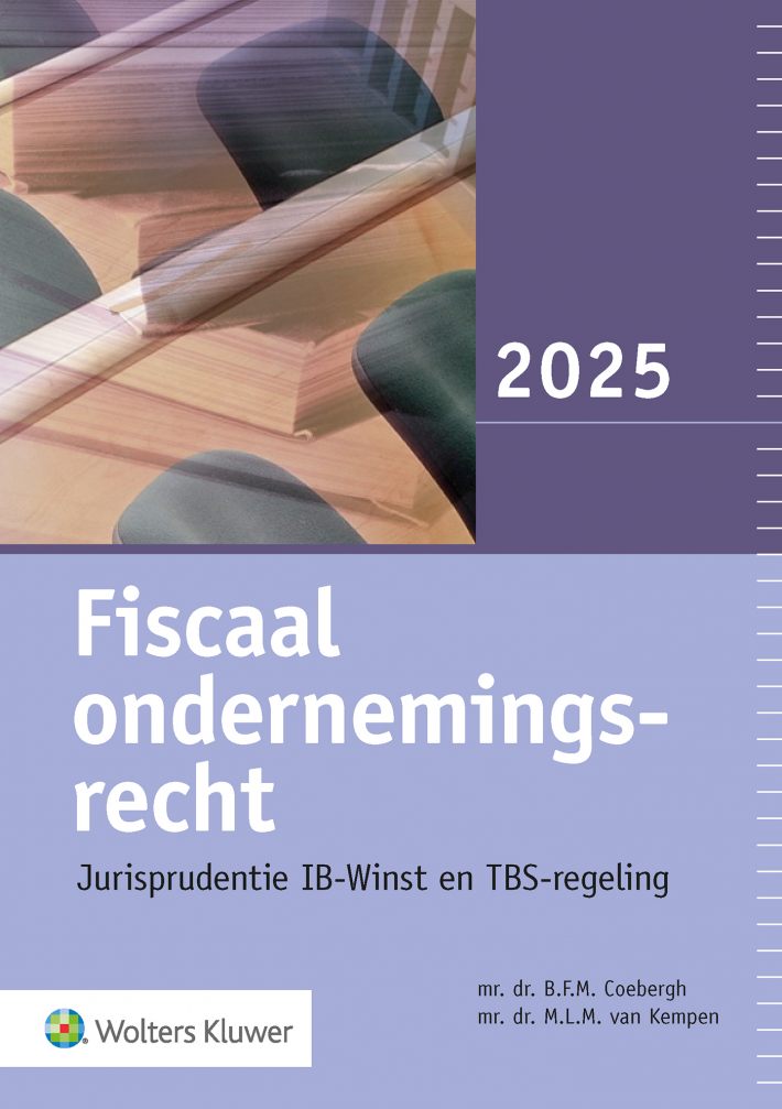 Fiscaal ondernemingsrecht 2025 &bullet; Fiscaal ondernemingsrecht